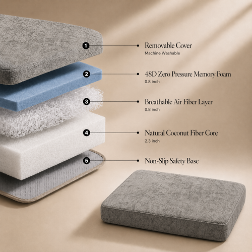 Air fiber breathable pet mattress